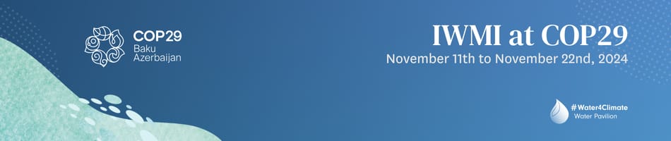 Find out more about IWMI at COP29